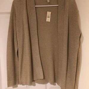 Gold cardigan
